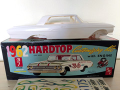 **RARE! *ORIGINAL VINTAGE AMT 1962 MERCURY MONTEREY KIT **COMPLETE **SUPER NICE!