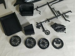 Vintage AMT 1925 Model T Ford Trophy Series Model Kit Junkyard Parts Built