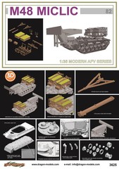 DRAGON/Cyber Hobby 3625 1/35 M48 MICLIC Armored Mine-Clearing Vehicle
