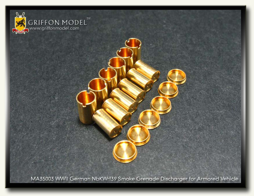 Griffon 1/35 NbKWrf39 Smoke Grenade Discharger for Armoured Vehicle
