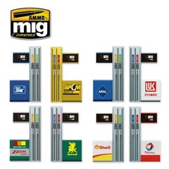 Mig Ammo #8501 1/35 Modern Gas Pumps Limited Edition