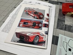 LE MANS MINIATURES – Ford MKIV n°1 1967 – 1/32 Scale Resin Model Kit – NOS