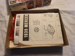 Vintage revell model kit 1/43 1939 Mercedes 540-K