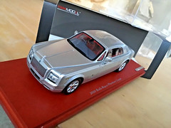 1/43 TSM , Rolls Royce ,silver phantom coupe, met. Silver, mint !!!