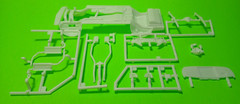Frame Rear End 1968 Pontiac Firebird 1/25 Front Suspension Axle Dual Exhaust