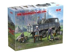 ICM 35421 – AHN “Gulaschkanone” with cooks – 1:35 Scale Plastic Model Kit