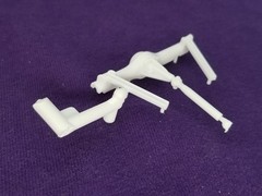1960 Chevy Nomad Station Wagon REAR AXLE from AMT 1:25 Model Kit 60 Chevrolet