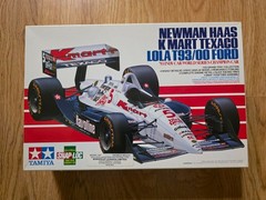 1/20th Tamiya Newman Haas K-Mart Texaco Lola T93 Ford Model Kit #20040