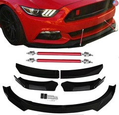 Universal Round Front Bumper Lip Body Kit Spoiler for Honda Civi BMW Audi Benz