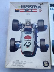 Imai Motorized & Tamiya Honda F-1 1:12 Plastic Car Kit Model Kits Seee Descript