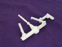 1960 Chevy Nomad Station Wagon REAR AXLE from AMT 1:25 Model Kit 60 Chevrolet