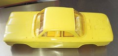 1964 Corvair AMT Craftsman Yellow Spyder Unbuilt Torn box ~ Includes “alligator”