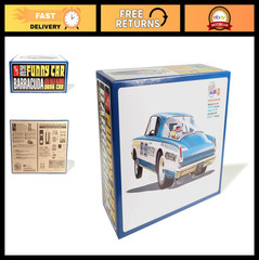 1966 Plymouth Barracuda Funny Car Model Kit – Hemi Hustler 1:25 Scale, Build & C