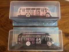 MLS INTER MIAMI MESSI GOAT HANDMADE MERCEDES BENZ 1114 BUS 1/43 DIECAST CHOICE