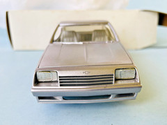 AMT 1/25 1983 Chevy Cavalier Promo in box Silver