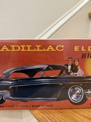 Revell Cadillac Eldorado Brougham Model Kit 1244 Sealed Vintage w/ Figures