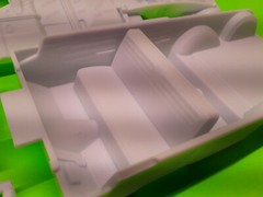1963 Nova Chevy II Station Wagon 1/25 Frame Chassis Interior Tub Dash Bench Seat