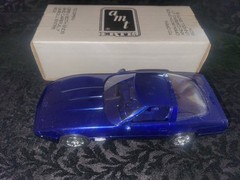 1994 AMT / ERTL Chevrolet CORVETTE ZR-1 Dealer PROMO Car 6256 Admiral Blue Met.