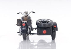 BMW R75 Military 1930s Motorcycle w/ Sidecar Metal Model 11″ Automotive Decor