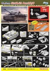 1/35 DRAGON 6834: 10.5cm StuG III StuH.42 Ausf. E/F, w/Eduard metal barrel!!