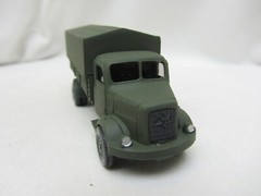 Wiking HO Scale #696 German Army Henschel HS 100 Cargo Truck