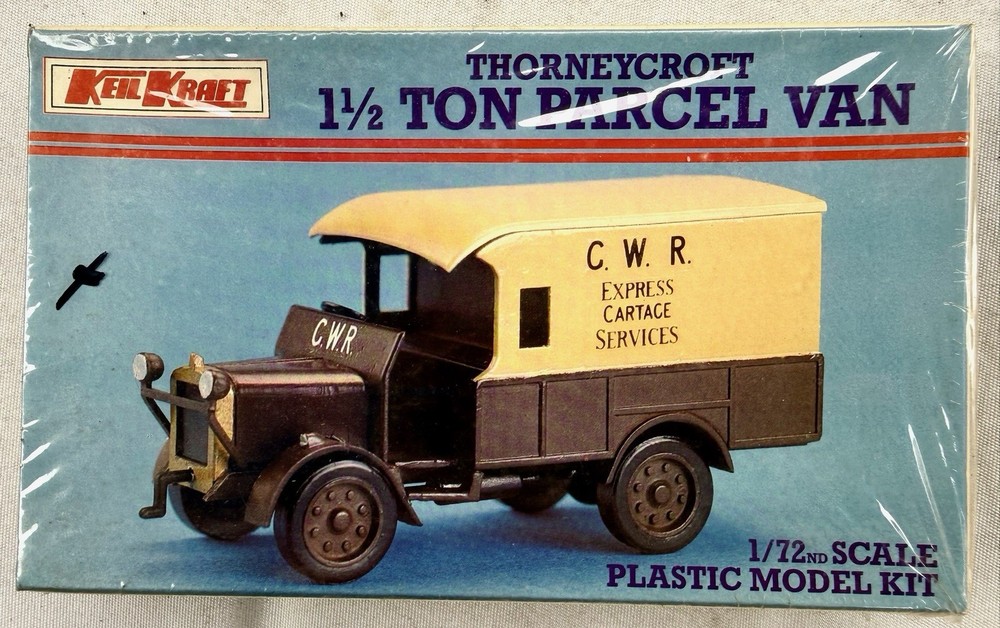 Keil Kraft 1 1/2 Ton Parcel Van 1/72 Model