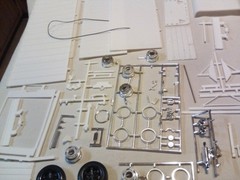 Amt 125 Pup Trailer 28 Ft Plastic Model Parts