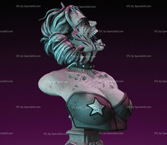 Harley Quinn Zombie Bust model kit unassembled unpainted see Description