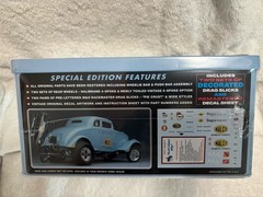 AMT 1513 1/25 1933 Willys Gasser Ohio George Model Kit Chrome Parts Tin Box