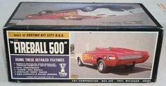 AMT TROPHY SERIES THE FIREBALL 500 BY GEORGE BARRIS 1/25 incomplete started
