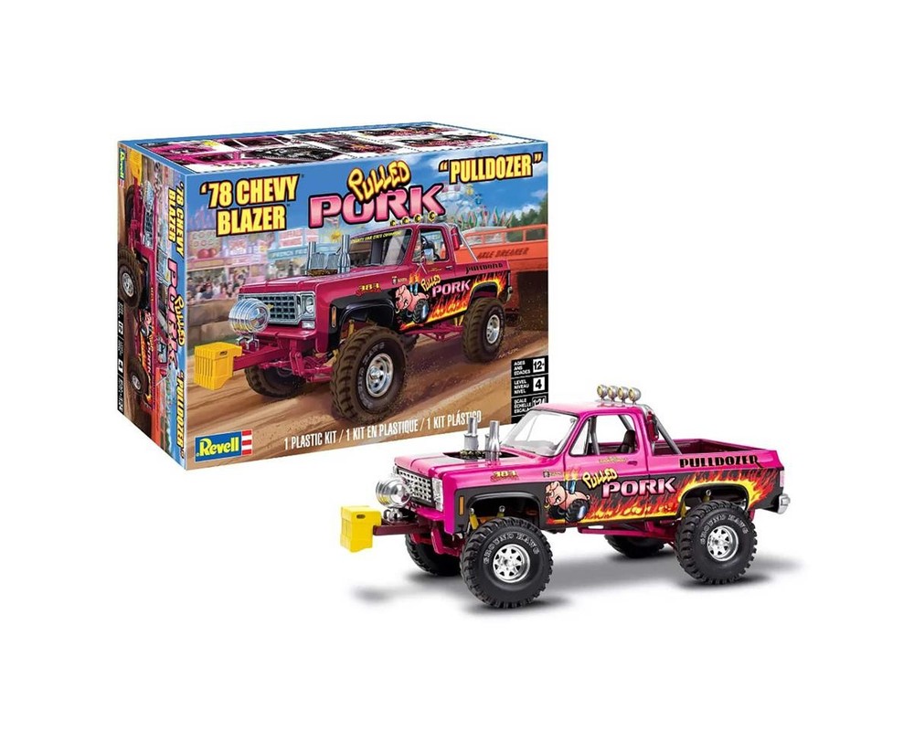 Revell 14578 1:24 1978 Chevrolet Blazer Pulldozer Model Kit