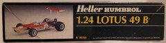 Vintage Heller Humbrol Lotus 49B 1/14 Scale Racecar Model # 80749
