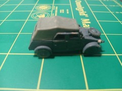 1/72 1/87 ? Army Tank Trucks Built Model WW II German VW Staff Car Flatbed