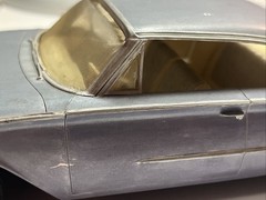 VTG RARE 1960 Release AMT 1960 Ford Starliner Model Kit Built # 1160-139 W/ Box