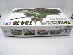 Tamiya 1943 Production Model Russian Tank T34/76 1/35 Scale Model Kit No.59