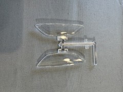 Polar Lights 6505 Rambunctious Funny Car Parts Kit Bash Clear Side Windows