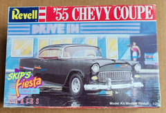 1/25 Scale Revell ’55 Chevy Coupe–Skips Fiesta Drive-In Series (Parts Only)