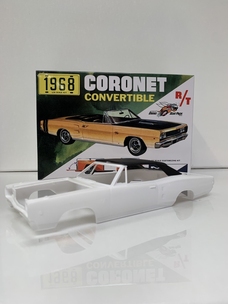 1:25 1968 Dodge Coronet Convertible Top only. Car not included.