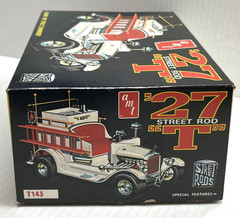 Vintage AMT ’27 “T” Ford Street Rod Fire Truck Model Kit Sealed Parts 1/25 T143