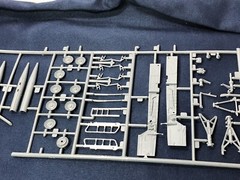 Various Model Military Tools & Parts. Unsure Of Exactly What It Is