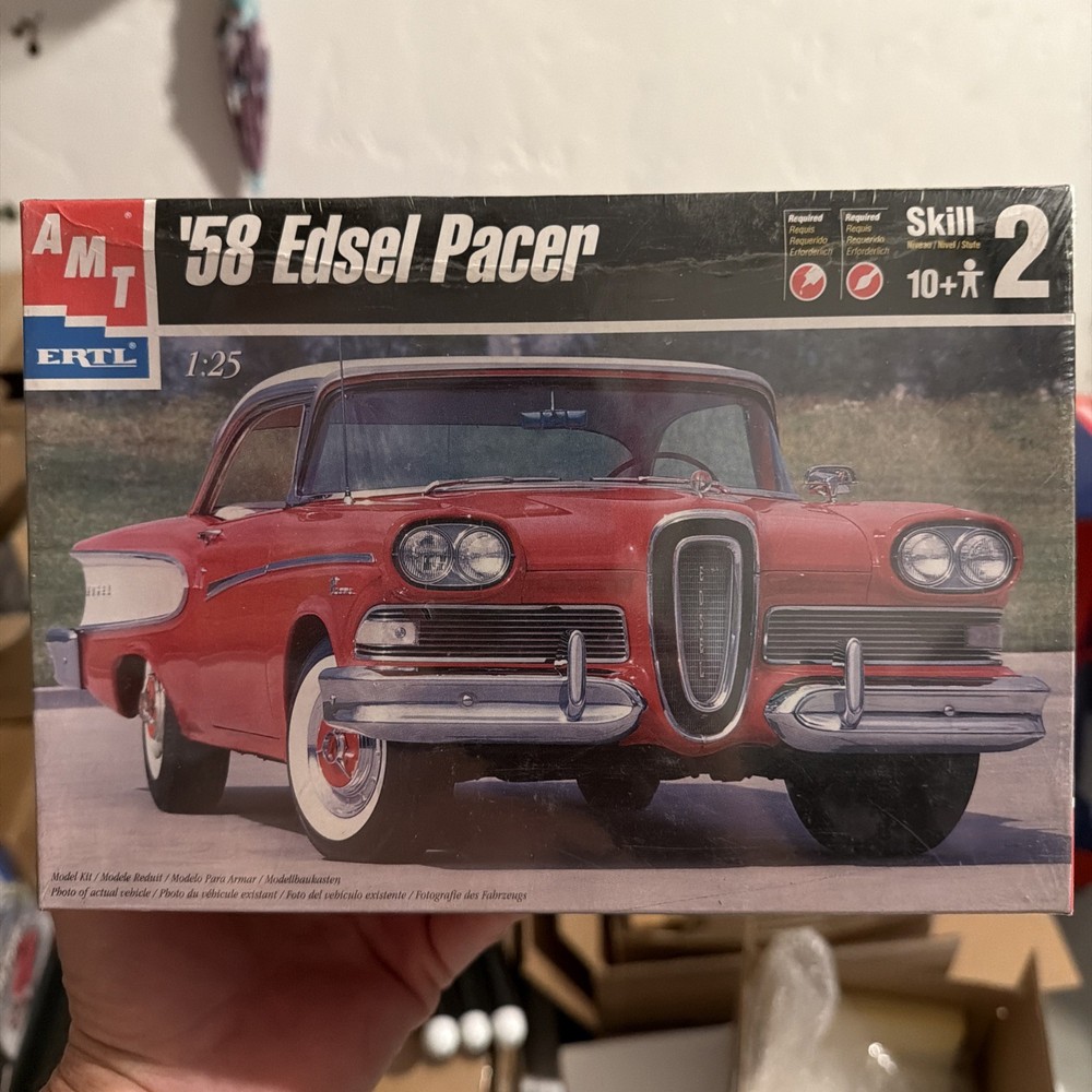 Amt⭐️1958 Edsel Pacer 1/25 Model American Classic Factory Sealed