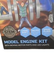 Discovery #MINDBLOWN Model Engine Kit w/ Moving Motor Parts & LED Lights NEW