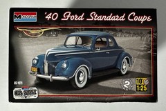 Monogram 85-4371 1/25 Scale 1940 Ford Standard Coupe, Pro-Built Engine from 2015