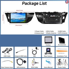 [2+64G] NHOPEEW for Toyota Corolla Levin Car Radio 2014-2017 with Wireless