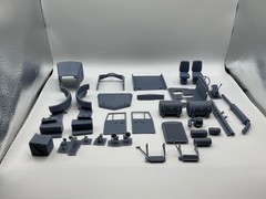 1/16th scale resin 3d printed Peterbilt 281 by anonymous. Read description.