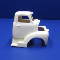 NB327 1:25 scale, Jimmy Flintstone 1950 Chevy 3100 resin Cab Over Truck Body