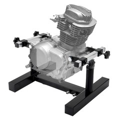 Heavy Duty Motorcycle Engine Stand Adjustable Car/Engine Repair 1000 lb Capacity
