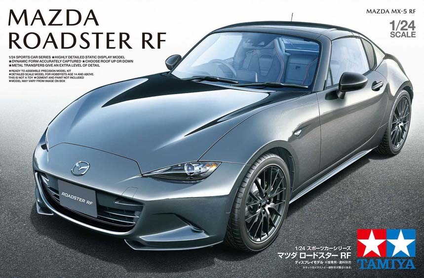 Tamiya 24353 Mazda MX-5 RF 1/24 Scale Plastic Model Kit