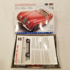 Metal Body Model Kit Jaguar XK 120 Roadster New Testors Car New Italy