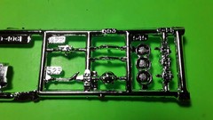 AMT 70 1970 Chevy Impala 1/25 Stock 454 Big Block V8 Engine Heavy Chrome Headers